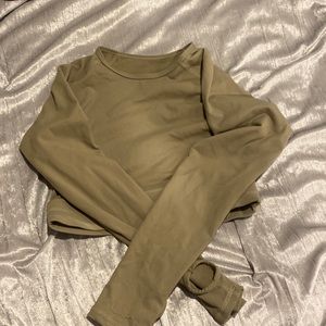 aybl crop workout top